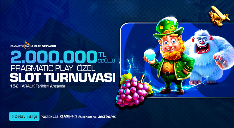 Pragmatic Play & Klas Network Özel Slot Turnuvası
