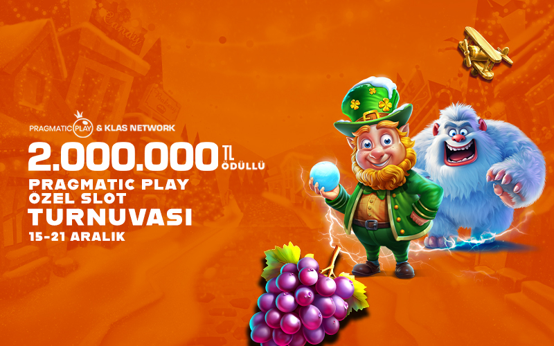 Pragmatic Play & Klas Network Özel Slot Turnuvası