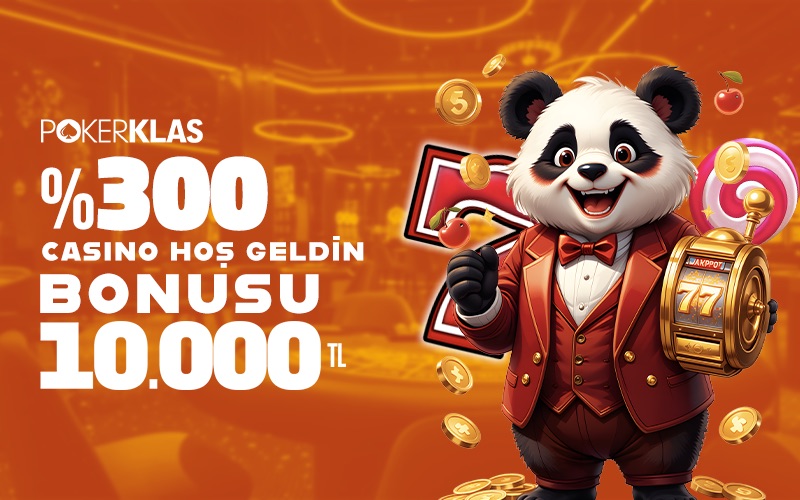 %300 CASİNO HOŞGELDİN BONUSU